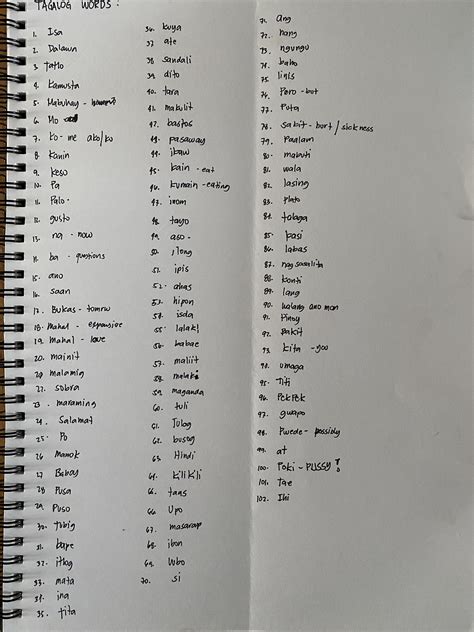 tagalog words start with r